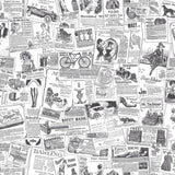 Wallpaper Homestyle Papers Black and White