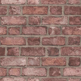 Wallpaper Homestyle Brick Wall Red