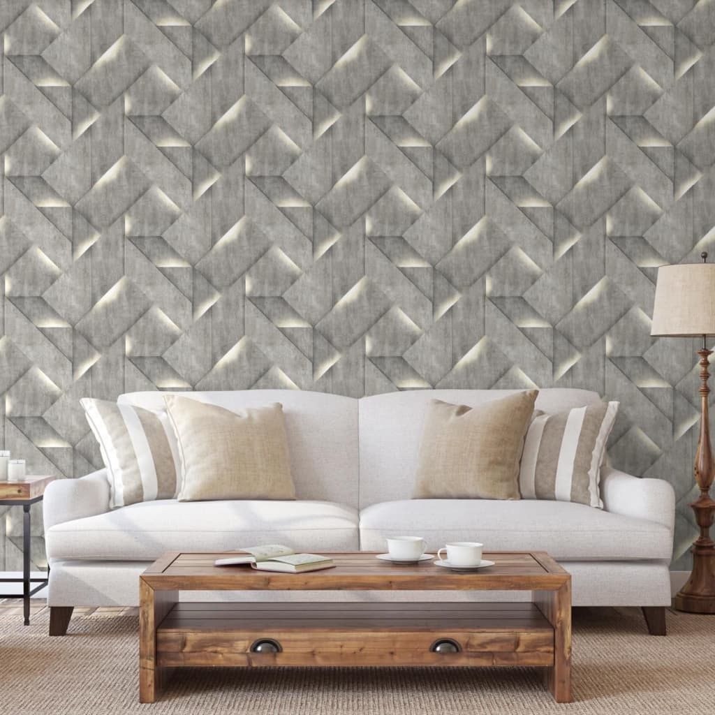 Wallpaper Onyx Dark Grey