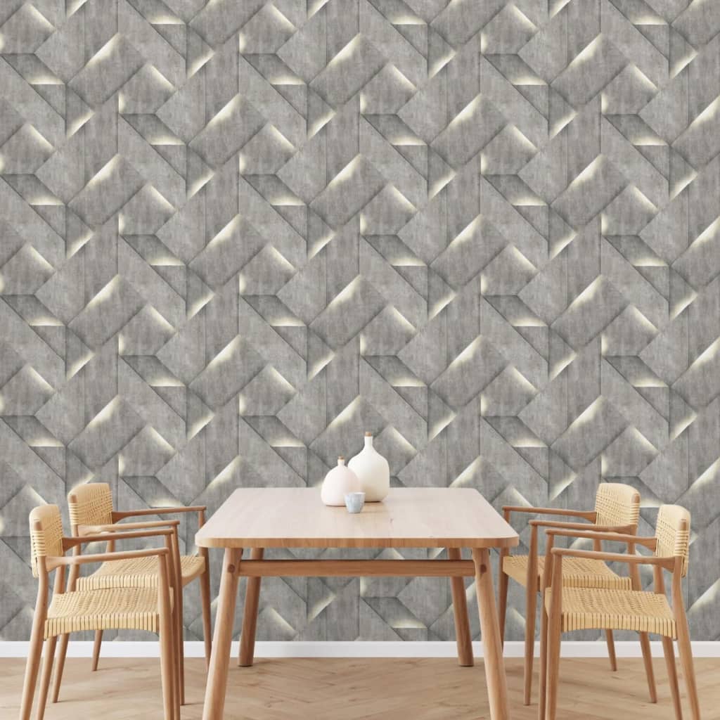 Wallpaper Onyx Dark Grey