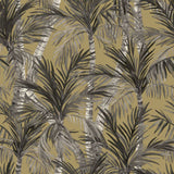 Wallpaper Palm Trees Gold and Black