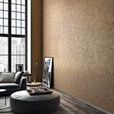 Wallpaper Vintage Deluxe Stucco Look Brown