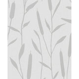 Wallpaper Topchic Reed Plumes Metallic Grey