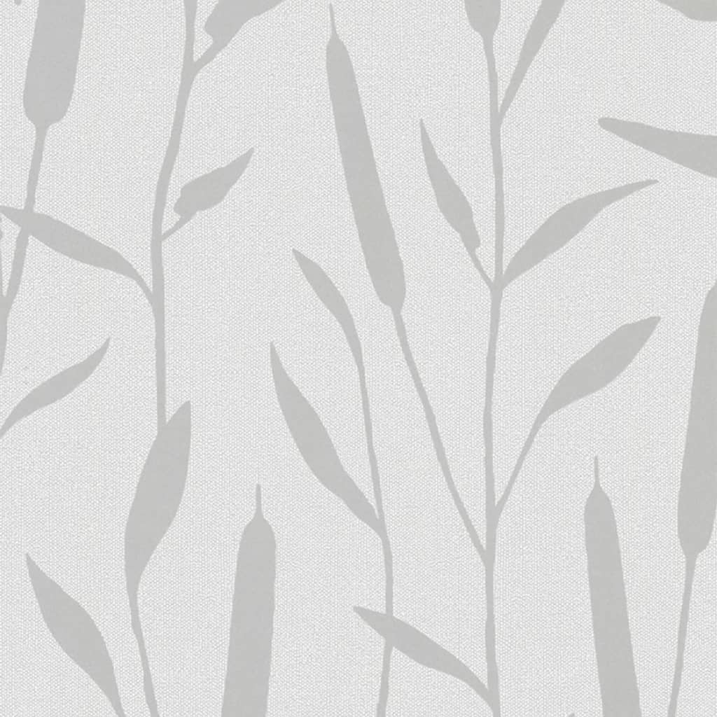 Wallpaper Topchic Reed Plumes Metallic Grey