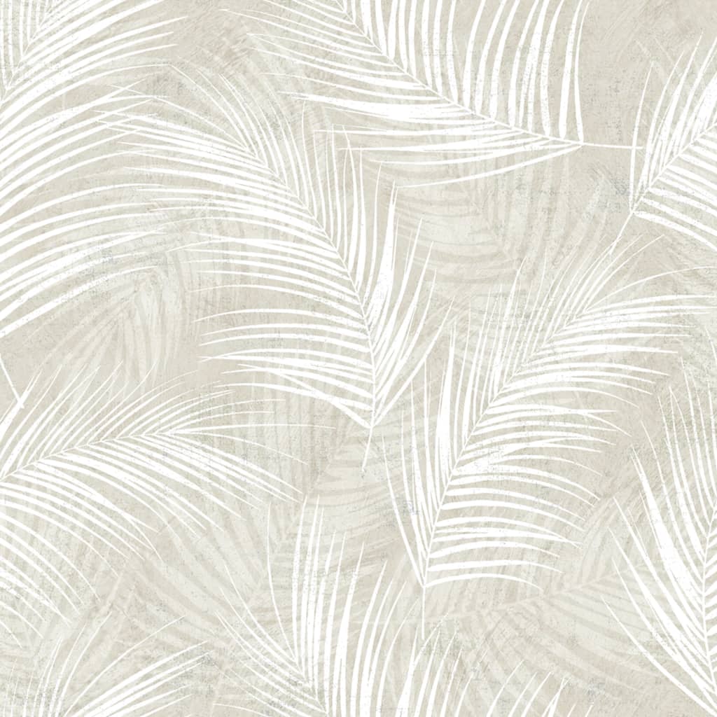 Wallpaper Palm Beige