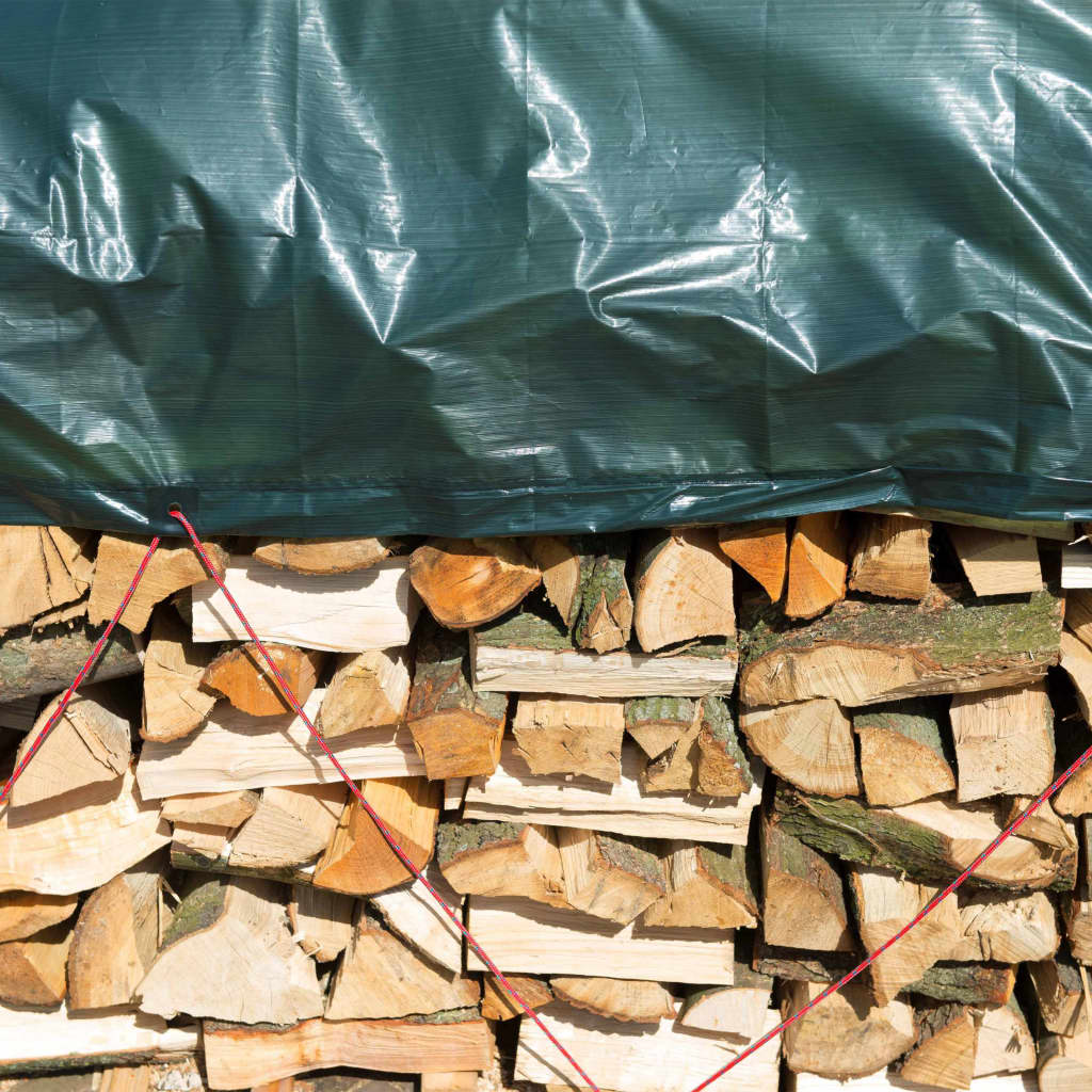 Wood Tarpaulin 1.5x6 m PE Green