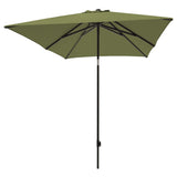 Garden Parasol Mykanos 250 cm Green