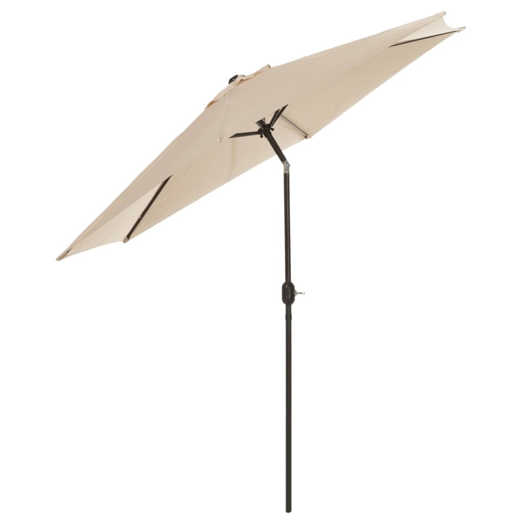 Garden Parasol Tenerife 300 cm Round Ecru