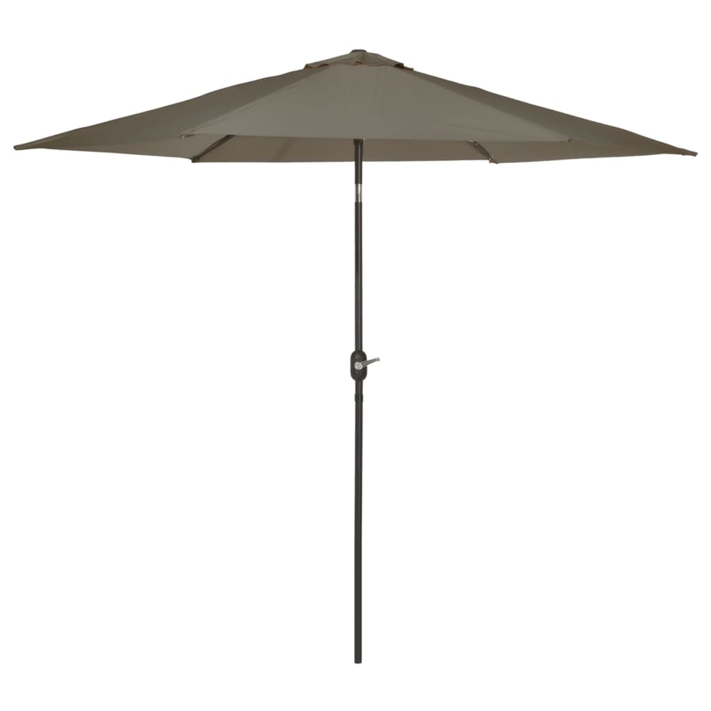 Garden Parasol Tenerife 300 cm Round Grey