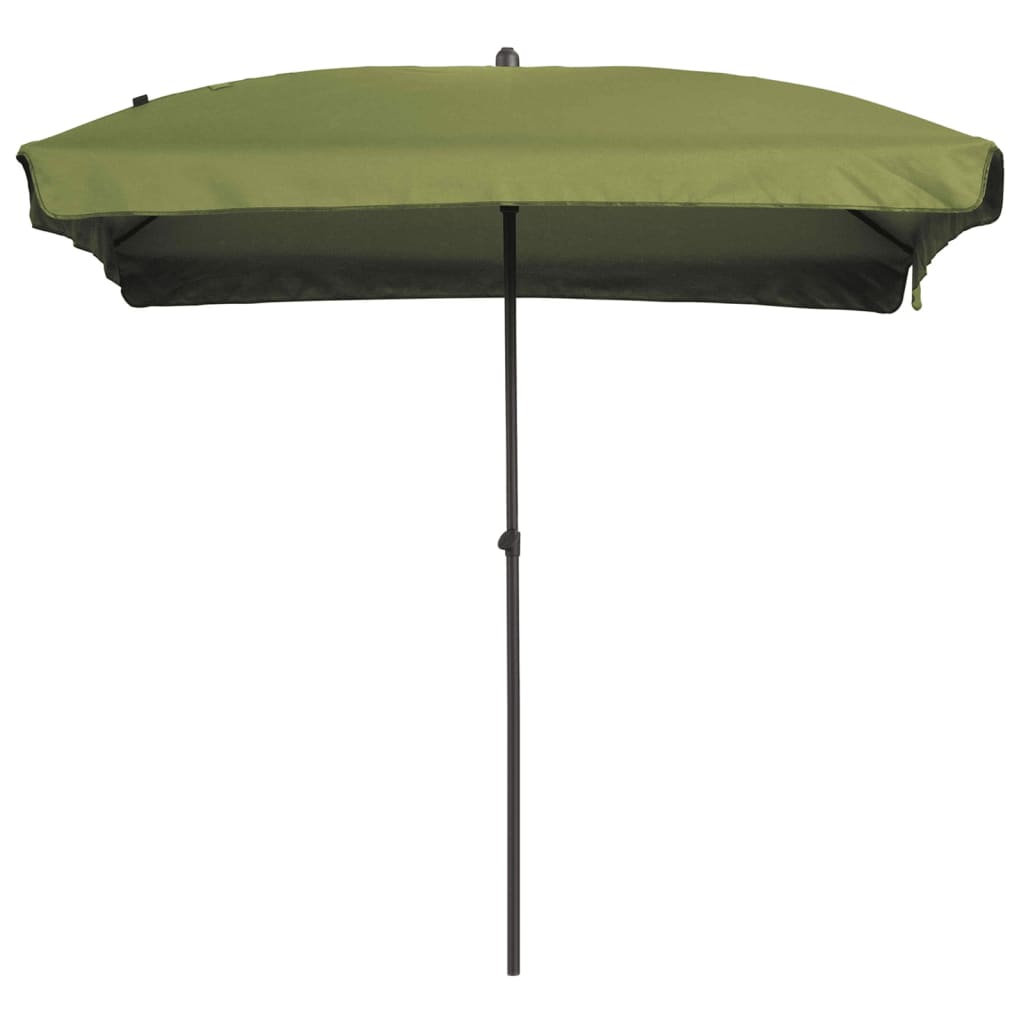 Garden Parasol Patmos Luxe Rectangle 210x140 cm Sage Green