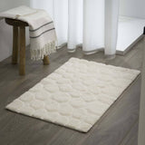 Sealskin Bath Mat Pebbles Cotton 60x90 cm Ivory