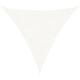 Sunshade Sail HDPE Triangular 3.6x3.6x3.6 m White