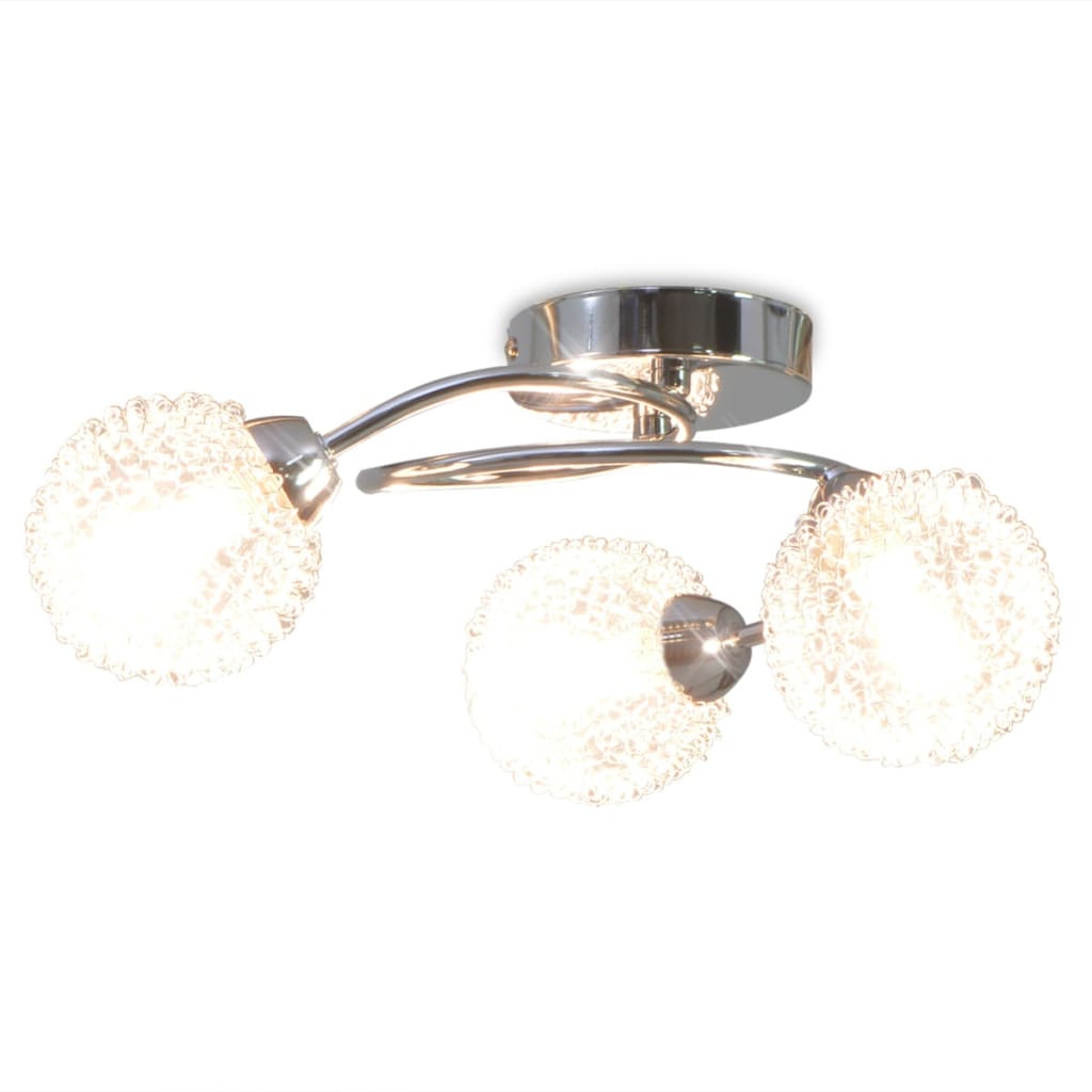 Ceiling Lamp with 3 LED Bulbs G9 120 W