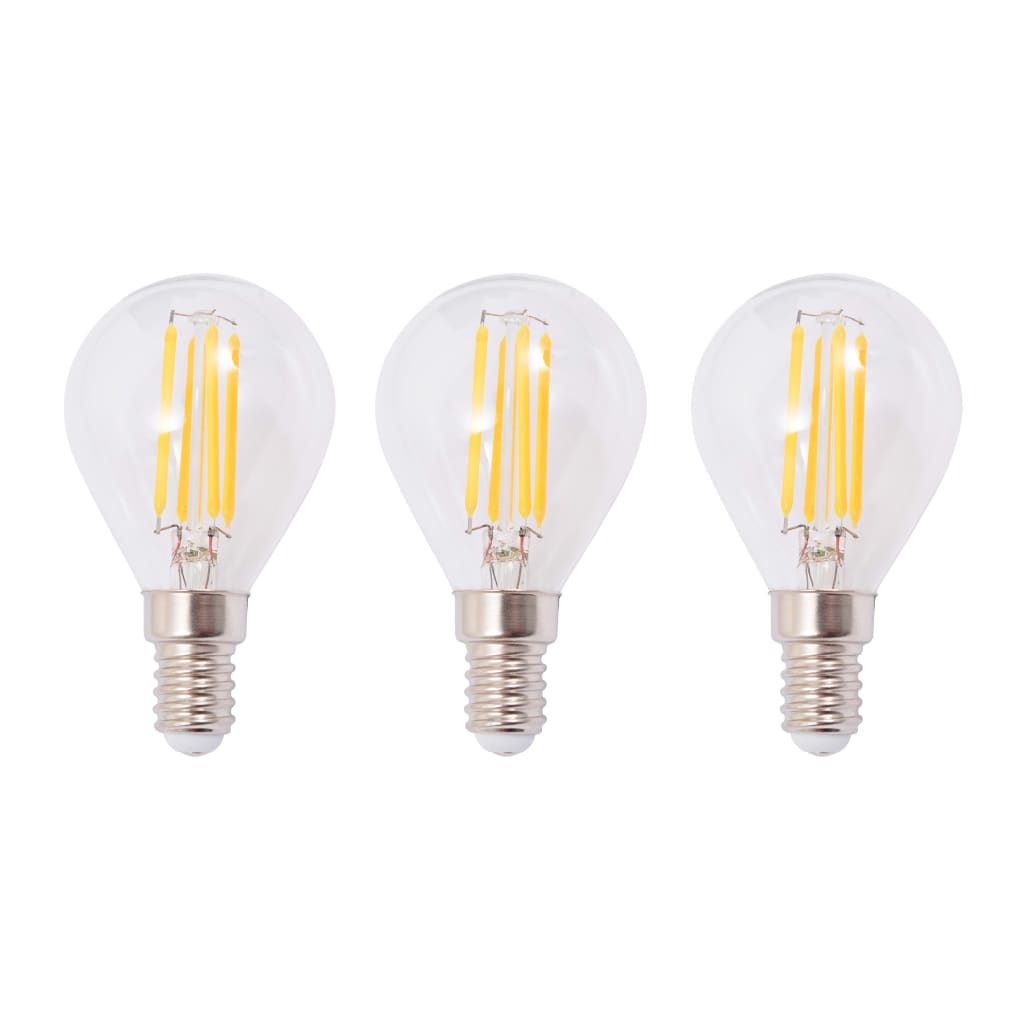 Ceiling Lamp with 3 LED Filament Bulbs 12 W