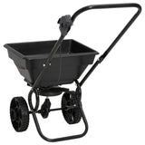 Walk Behind Salt Spreader PVC and Steel 92x46x70 cm 15 L