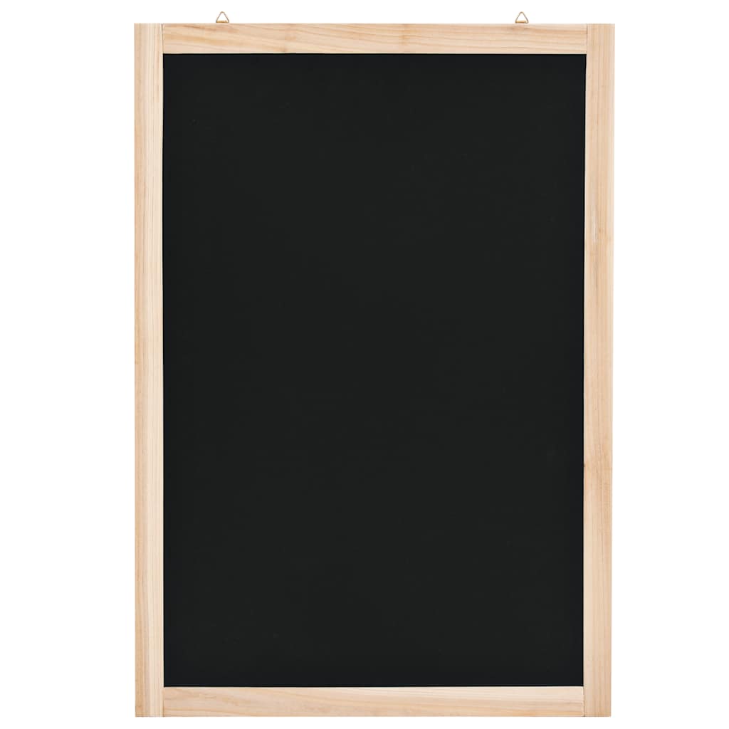 Wall-Mounted Blackboard Cedar Wood 40x60 cm