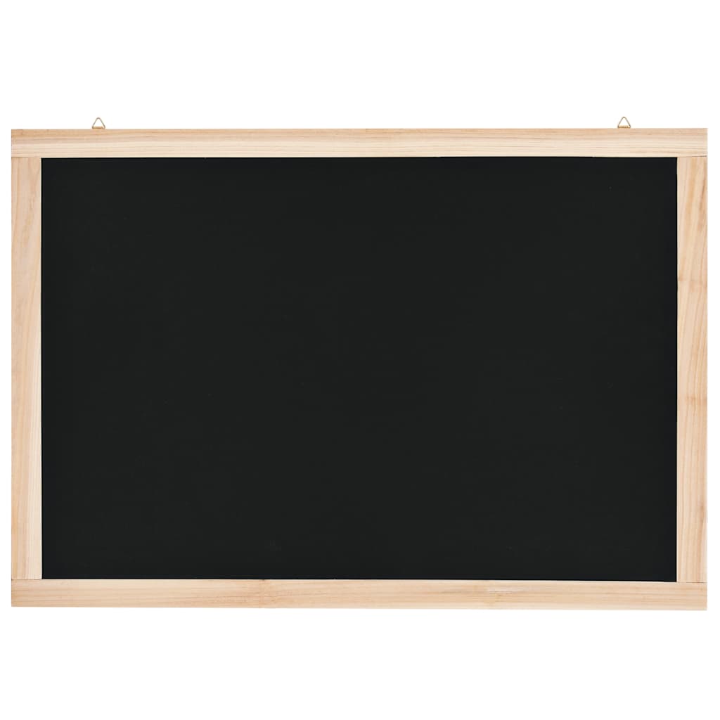 Wall-Mounted Blackboard Cedar Wood 40x60 cm