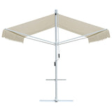 Free Standing Awning 4x3 m Cream