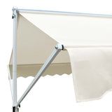 Free Standing Awning 4x3 m Cream