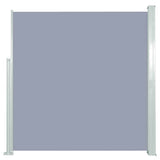 Retractable Side Awning 140 x 300 cm Grey