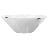 Wash Basin 42x14 cm Ceramic Silver