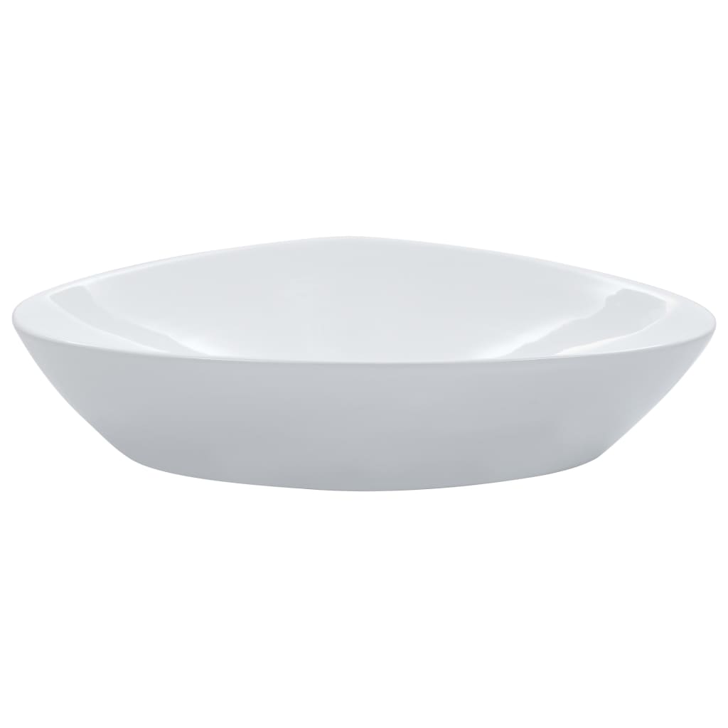 Wash Basin 58.5x39x14 cm Ceramic White