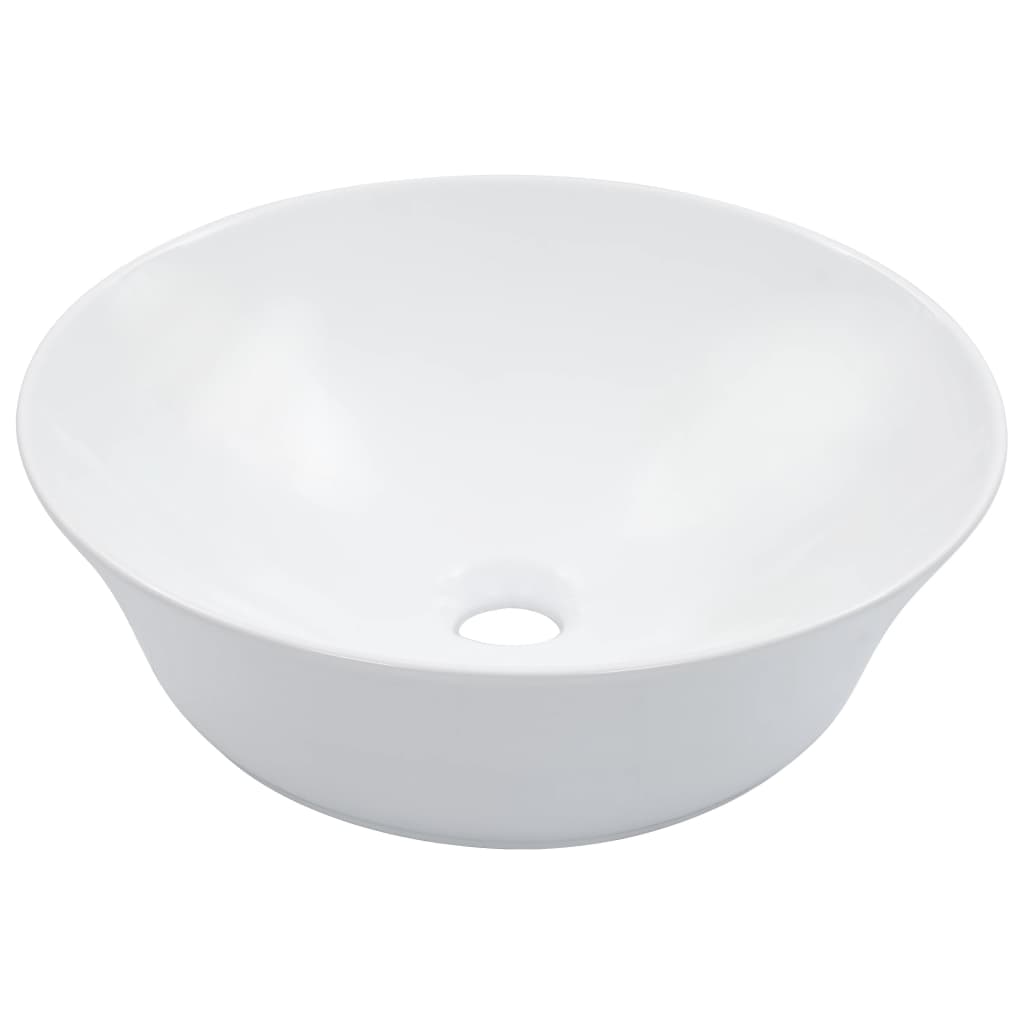 Wash Basin 41x12.5 cm Ceramic White