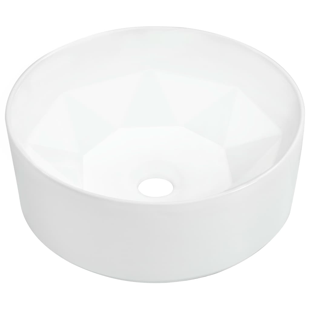 Wash Basin 36x14 cm Ceramic White