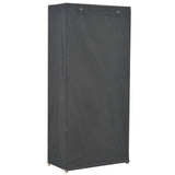 Wardrobe Grey 79x40x170 cm Fabric