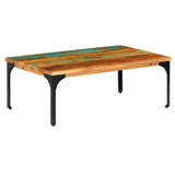 Coffee Table 100x60x35 cm Solid Reclaimed Wood