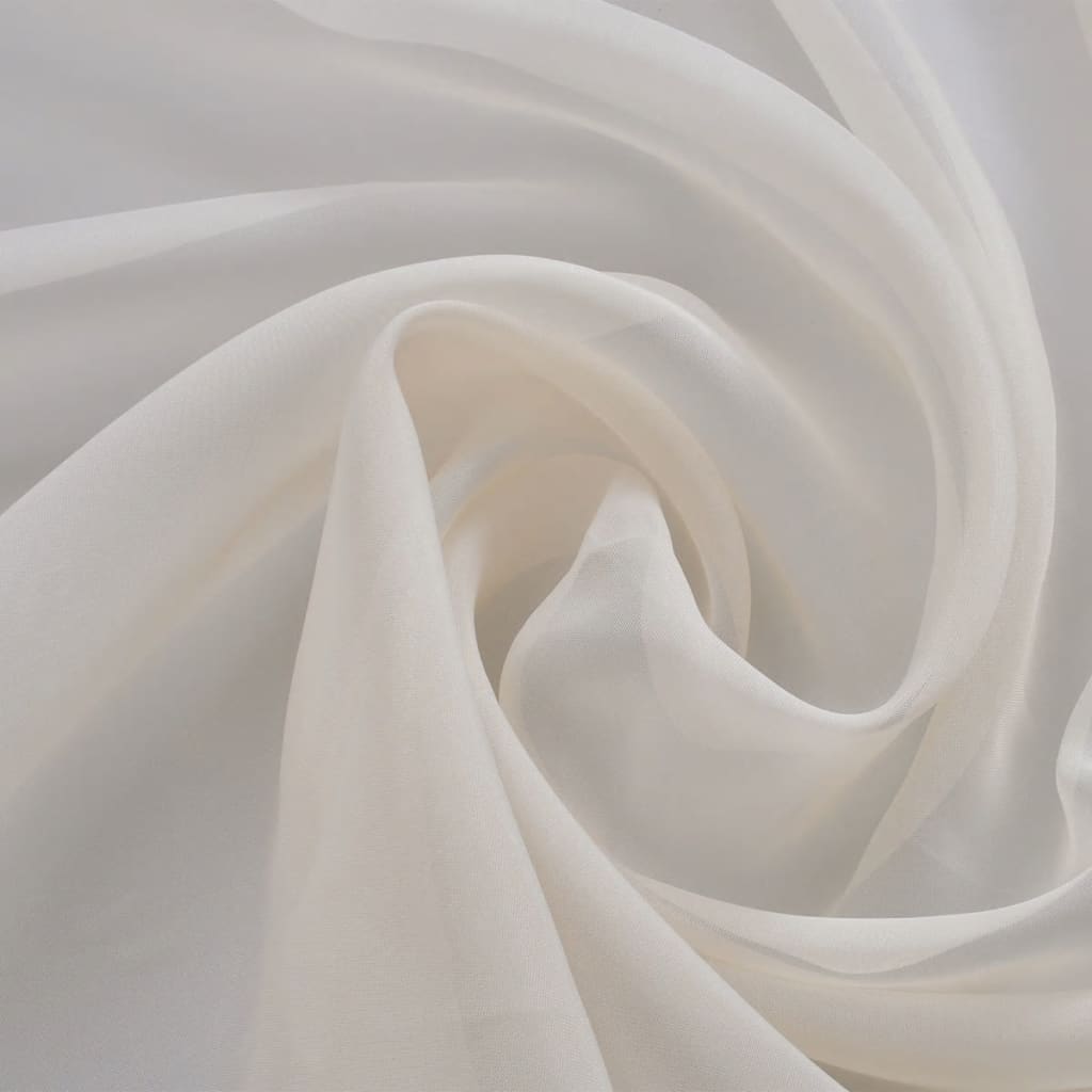 Voile Fabric 1.45 x 20 m Cream