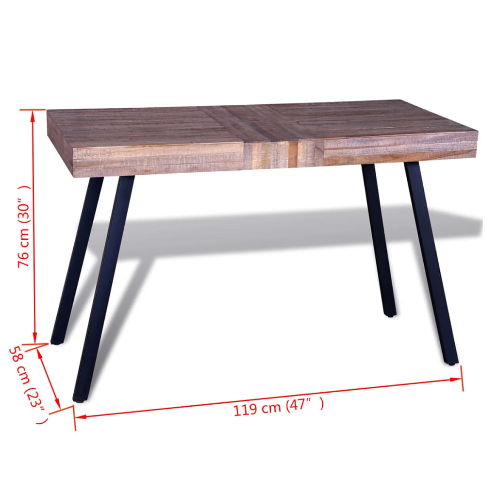 Table Reclaimed Teak