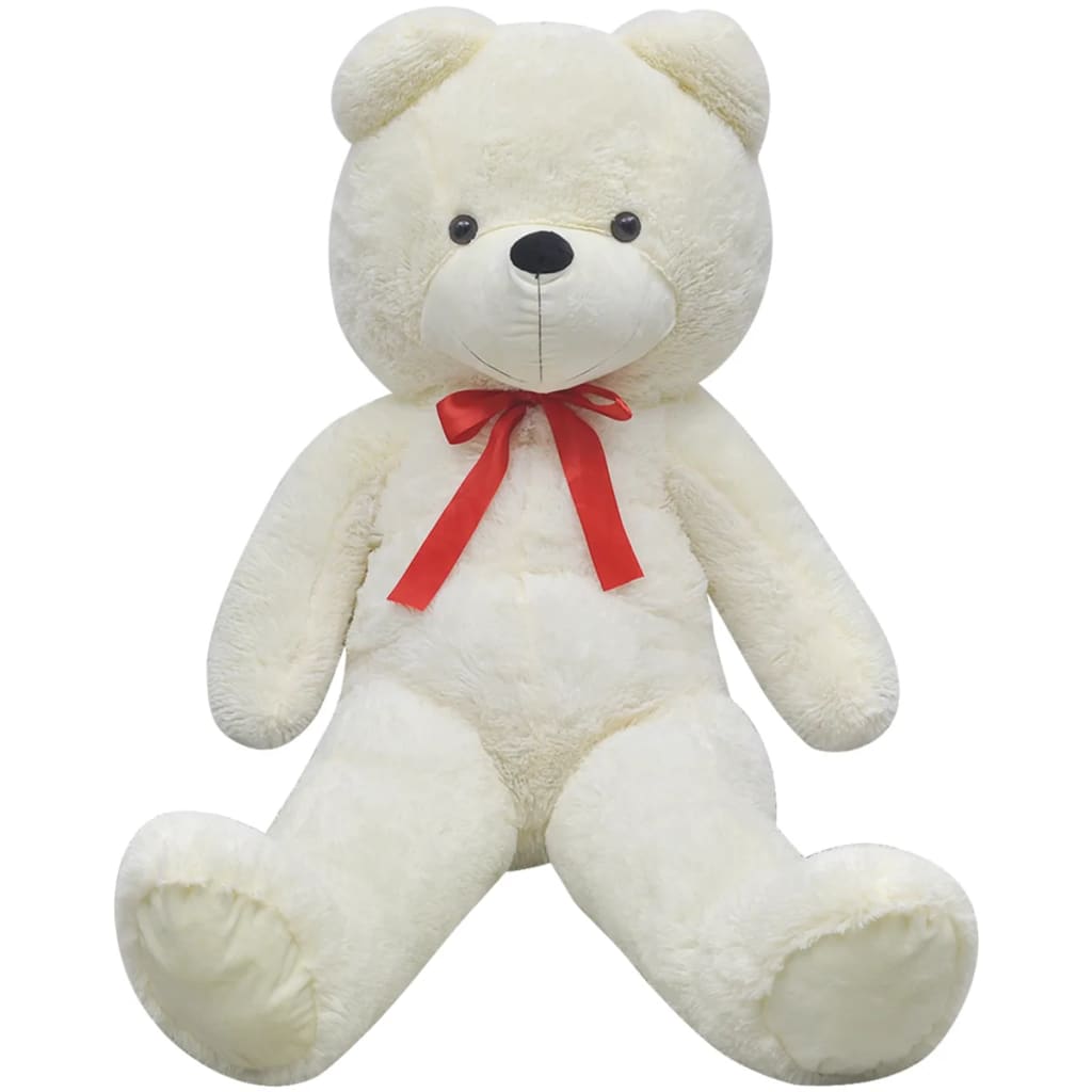 XXL Soft Plush Teddy Bear Toy White 85 cm