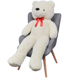 XXL Soft Plush Teddy Bear Toy White 85 cm