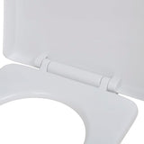 White Soft-close Toilet Seat Square