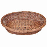 Willow Dog Basket/Pet Bed Natural 90 cm