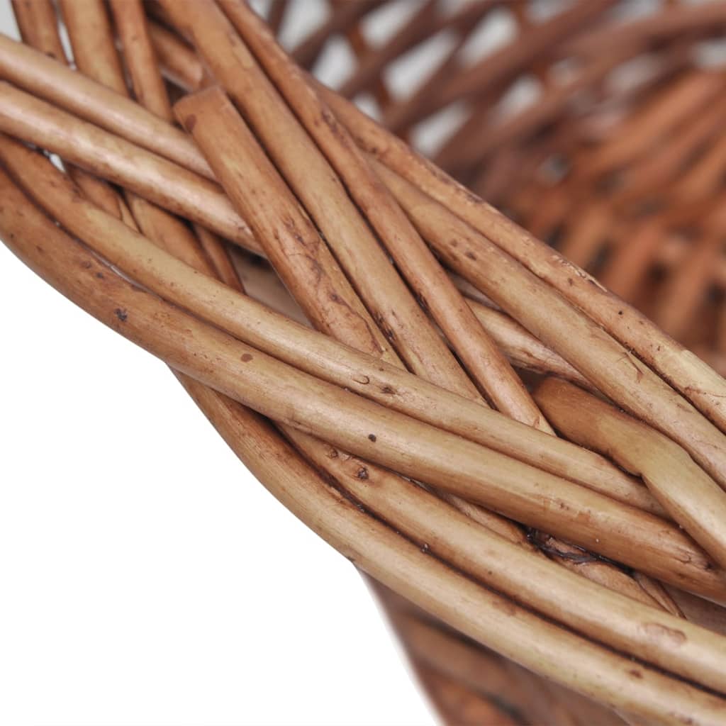 Willow Dog Basket/Pet Bed Natural 50 cm