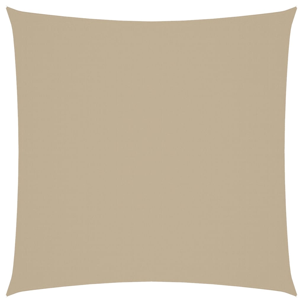 Sunshade Sail Oxford Fabric Square 3.6x3.6 m Beige