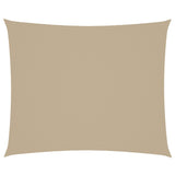 Sunshade Sail Oxford Fabric Rectangular 4x6 m Beige