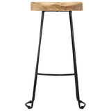 Gavin Bar Stools 2 pcs Solid Mango Wood