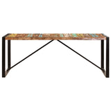 Dining Table 200x100x75 cm Solid Reclaimed Wood