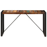 Dining Table 140x70x75 cm Solid Reclaimed Wood