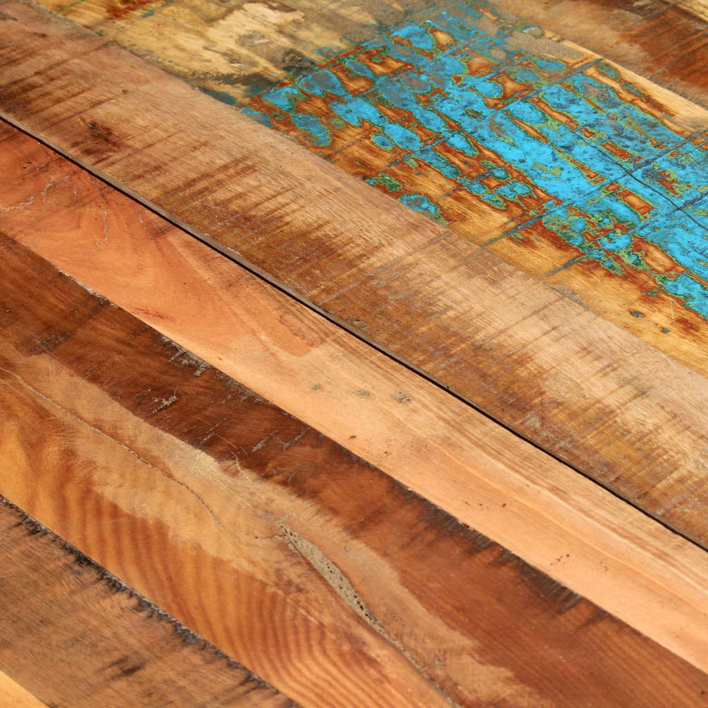 Dining Table 180x90x76 cm Solid Reclaimed Wood