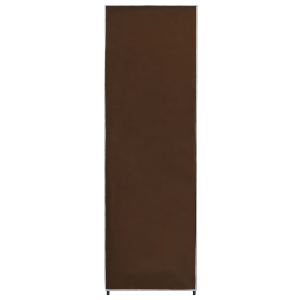 Wardrobe Brown 87x49x159 cm Fabric