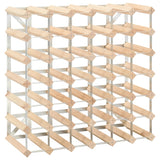 Wine Rack for 42 Bottles Solid Pinewood