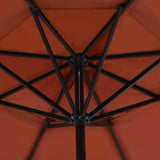 Garden Parasol with Portable Base Terracotta