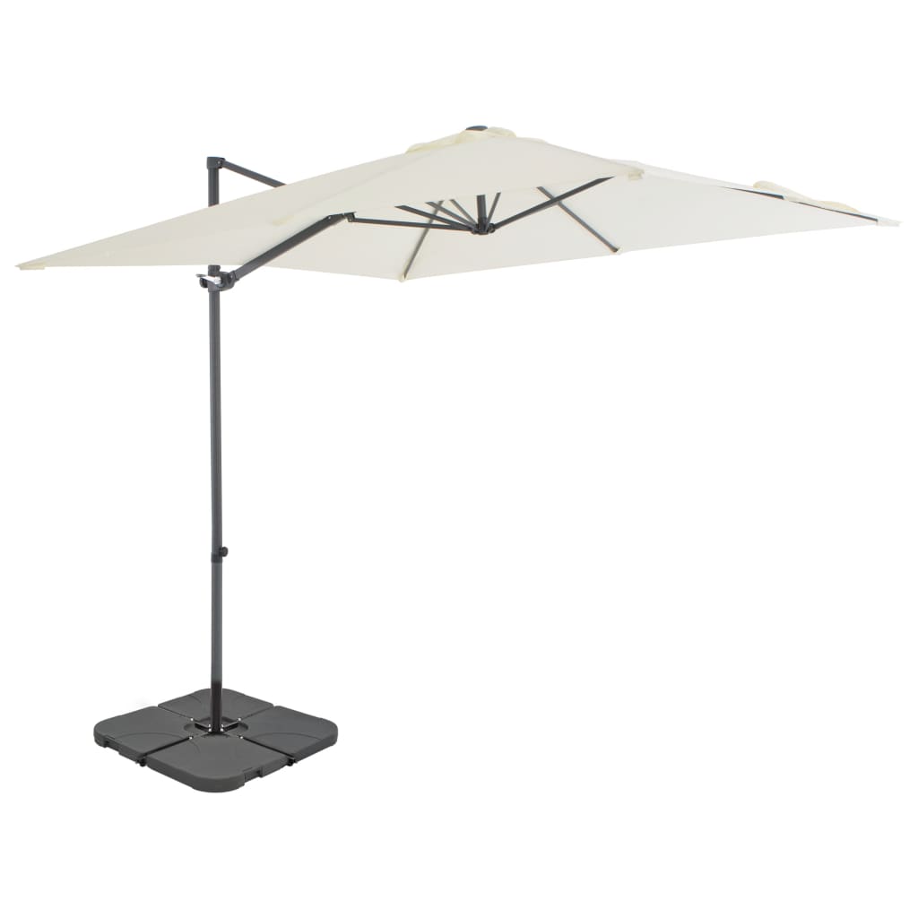 Garden Parasol with Portable Base Sand