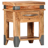 Bedside Cabinet 40x30x51 cm Solid Acacia Wood