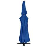 Garden Parasol with Aluminium Pole 500 cm Azure Blue