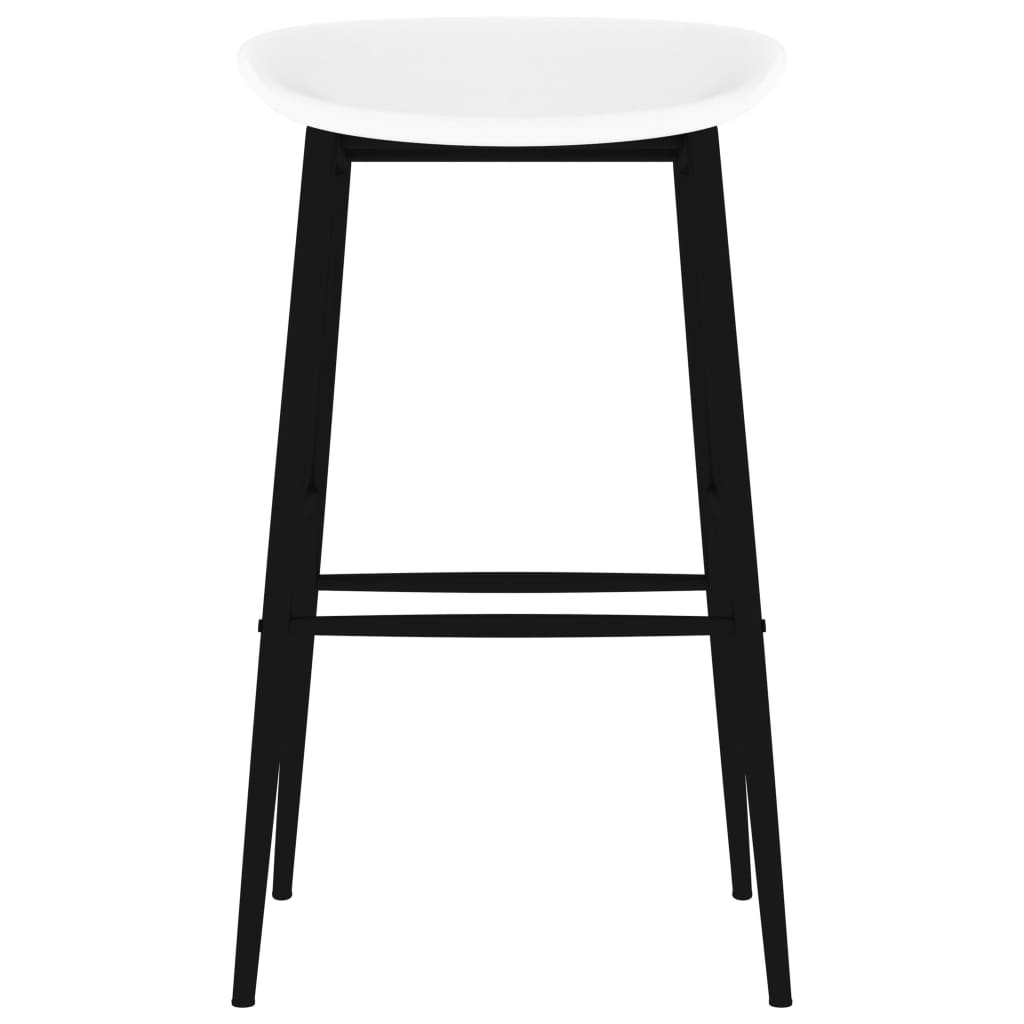 Bar Chairs 4 pcs White